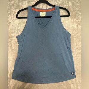 Sperry Tank Top Women’s Medium Blue Boating Beach Summer Preppy